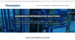Desktop Screenshot of coolingequipment.co.nz